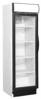 Photo 1 - Réfrigérateur professionnel à boissons 1 porte vitrée blanc positif - cev425cp 2 led l/h - tefcold - Tefcold - CEV425CP 2 LED L/H