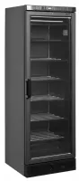 Vitrine négative professionnelle 1 porte vitrée chromé 270 l - ufsc371g black - tefcold - Tefcold - UFSC371G Black
