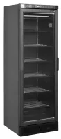 Vitrine négative professionnelle 1 porte vitrée chauffée chromé 270 l - ufsc371g black l/h - tefcold - Tefcold - UFSC371G Black L/H