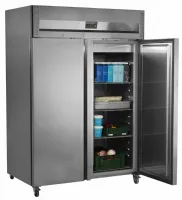 Photo 2 - Réfrigérateur professionnel 2 portes en acier inoxydable 954 litres positif - rk1420x1 - tefcold - Tefcold - RK1420X1