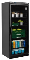 Photo 2 - Réfrigérateur professionnel 1 porte vitrée noir 570 l - ur600bg - tefcold - Tefcold - UR600BG