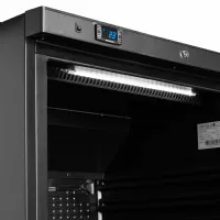 Photo 4 - Réfrigérateur professionnel 1 porte vitrée noir 570 l - ur600bg - tefcold - Tefcold - UR600BG