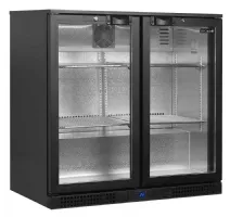 Arrière-bar professionnelle 2 portes vitrées 182 litres positive - ba26h - tefcold - Tefcold - BA26H Arrière-bar professionnelle 2 portes vitrées 182 litres positive - ba26h - tefcold - Tefcold - BA26H