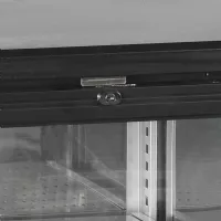Photo 2 - Arrière-bar professionnelle 4 portes vitrées 605 litres positive - cbc410g - tefcold - Tefcold - CBC410G