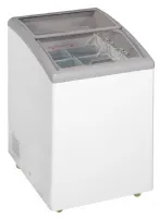Photo 1 - Congélateur coffre professionnel couvercles coulissants vitrés bombés 110 litres négatif - idc152-w1 - tefcold - Tefcold - IDC152-W1
