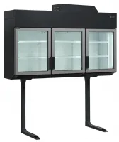 Congélateur réfrigérateur professionnel blanc 3 portes vitrées positif et négatif - mtf210b vs - tefcold - Tefcold - MTF210B VS