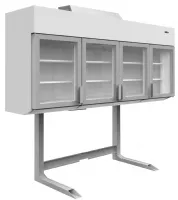Congélateur-réfrigérateur mural professionnel blanc 4 portes vitrées - mtf250 vs - tefcold - Tefcold - MTF250 VS
