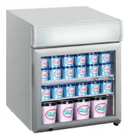 Photo 2 - Équipement professionnel blanc 1 porte vitrée négatif 48 l - uf50gcp - tefcold - Tefcold - UF50GCP