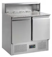 Équipement professionnel dessus granite 2 portes pleines positif - pt920 - tefcold - Tefcold - PT920 Équipement professionnel dessus granite 2 portes pleines positif - pt920 - tefcold - Tefcold - PT920