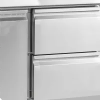 Photo 3 - Équipement professionnel dessus granite 2 portes pleines positif - pt920 - tefcold - Tefcold - PT920