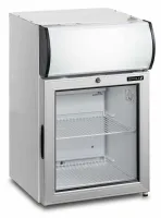 Vitrine réfrigérée professionnelle blanche 1 porte vitrée positive 45 l - fs60cp - tefcold - Tefcold - FS60CP