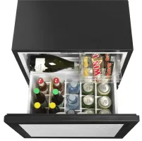 Photo 2 - Minibar tiroir professionnel noir positif 45 litres - td50c - tefcold - Tefcold - TD50C