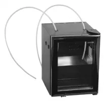 Réfrigérateur professionnel à lait noir 1 porte vitrée positif 20 litres - bc30 mc - tefcold - Tefcold - BC30 MC