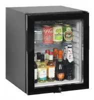 Minibar professionnelle à porte vitrée noire positive 24 litres - TM35GC - Tefcold - Tefcold - TM35GC Minibar professionnelle à porte vitrée noire positive 24 litres - TM35GC - Tefcold - Tefcold - TM35GC