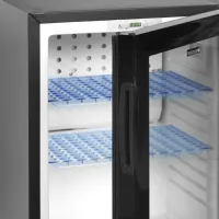 Photo 3 - Minibar professionnel noir 1 porte vitrée positive 34 litres - tm45gc - tefcold - Tefcold - TM45GC