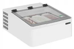 Photo 2 - Vitrine comptoir professionnelle blanche négative 29 litres - ice3 - tefcold - Tefcold - ICE3