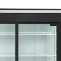 Photo 2 - Vitrine réfrigérée professionnelle 2 portes vitrées coulissantes blanche positive 710 l - fsc1950s - tefcold - Tefcold - FSC1950S