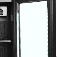 Photo 3 - Réfrigérateur professionnel à boissons 1 porte vitrée noir positif - fsc175h black - tefcold - Tefcold - FSC175H BLACK