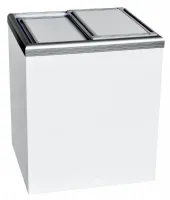 Réfrigérateur congélateur professionnel à couvercles coulissants 117 litres - mobilux 11 combi - tefcold - Tefcold - MOBILUX 11 COMBI