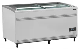 Meuble réfrigéré professionnel avec couvercles coulissants incurvés 422 l - sfi145-cf vs - tefcold - Tefcold - SFI145-CF VS