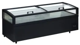 Vitrine professionnelle avec couvercles vitrés coulissants capacité 860 l - view 250 cf vs b - tefcold - Tefcold - View 250 CF VS B