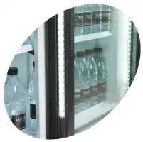 Photo 2 - Vitrine réfrigérée professionnelle blanche 3 portes vitrées positive - fs1600h - tefcold - Tefcold - FS1600H