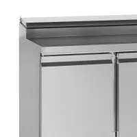 Photo 3 - Comptoir professionnel pour saladette 2 portes pleines capacité 201 litres positif - gss20 - tefcold - Tefcold - GSS20