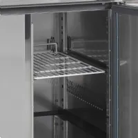 Photo 2 - Comptoir réfrigéré professionnel 3 portes à fermeture automatique 402l positif - gc73 - tefcold - Tefcold - GC73
