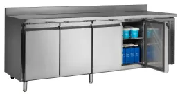 Photo 2 - Comptoir réfrigéré professionnel 4 portes positif 393 l - ck7410x1sp - tefcold - Tefcold - CK7410X1SP
