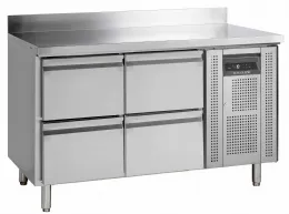 Comptoir réfrigéré professionnel avec dosseret GN1/1 positif 272 litres - CK7240 - Tefcold - Tefcold - CK7240 Comptoir réfrigéré professionnel avec dosseret GN1/1 positif 272 litres - CK7240 - Tefcold - Tefcold - CK7240