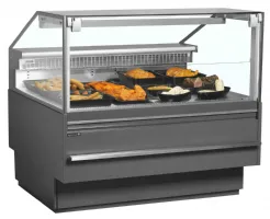 Photo 2 - Vitrine de service premium avec plan de travail de 900 mm - soca12590a - tefcold - Tefcold - SOCA12590A