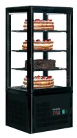Photo 2 - Vitrine réfrigérée professionnelle 1 porte vitrée noire 78 l - upd80-black - tefcold - Tefcold - UPD80-BLACK