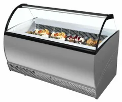 Vitrine à glace professionnelle 13 bacs -16 à -14 °c - isabella 13lx - tefcold - Tefcold - ISABELLA 13LX Vitrine à glace professionnelle 13 bacs -16 à -14 °c - isabella 13lx - tefcold - Tefcold - ISABELLA 13LX
