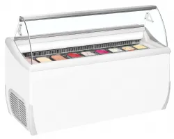 Photo 2 - Congélateur professionnel à crème glacée ouvert élégant 357 l -20 à -14 °c - udrs9 - tefcold - Tefcold - UDRS9