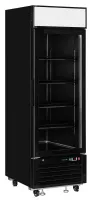 Photo 1 - Vitrine professionnelle positive noire 1 porte vitrée - lgc2500b - tefcold - Tefcold - LGC2500B