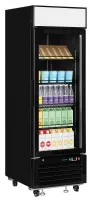 Photo 2 - Vitrine professionnelle positive noire 1 porte vitrée - lgc2500b - tefcold - Tefcold - LGC2500B
