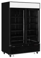 Vitrine professionnelle froid positive noire 2 portes vitrées - lgc5000b - tefcold - Tefcold - LGC5000B Vitrine professionnelle froid positive noire 2 portes vitrées - lgc5000b - tefcold - Tefcold - LGC5000B