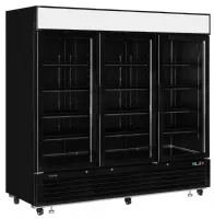 Vitrine professionnelle noire 3 portes vitrées positive - LGC7500B - Tefcold - Tefcold - LGC7500B Vitrine professionnelle noire 3 portes vitrées positive - LGC7500B - Tefcold - Tefcold - LGC7500B