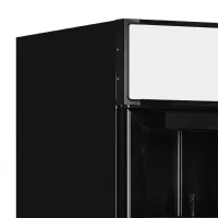 Photo 3 - Vitrine professionnelle noire 3 portes vitrées positive - lgc7500b - tefcold - Tefcold - LGC7500B
