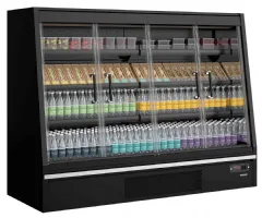 Photo 2 - Vitrine réfrigérée basse noire positive - galaxy+ gpl20fgd black - tefcold - Tefcold - Galaxy+ GPL20FGD Black