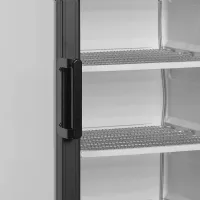 Photo 3 - Vitrine professionnelle négative à porte vitrée chauffée chromé 270 l - ufsc371g - tefcold - Tefcold - UFSC371G