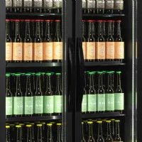 Photo 4 - Vitrine réfrigérée professionnelle noire 2 portes vitrées positive - fsc891h black - tefcold - Tefcold - FSC891H Black