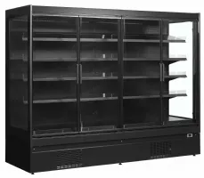Vitrine réfrigérée professionnelle noire 4 portes vitrées positive - extra2500cd - tefcold - Tefcold - EXTRA2500CD Vitrine réfrigérée professionnelle noire 4 portes vitrées positive - extra2500cd - tefcold - Tefcold - EXTRA2500CD