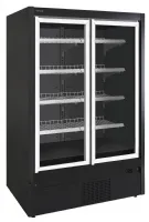 Vitrine réfrigérée négative noire 2 portes vitrées - extra1250fd - tefcold - Tefcold - EXTRA1250FD