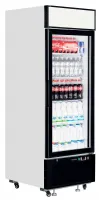 Photo 2 - Vitrine professionnelle froid positive 1 porte vitrée blanche 405 l - lgc2500 - tefcold - Tefcold - LGC2500