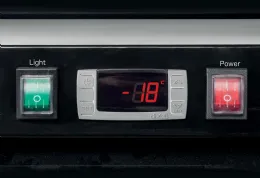 Photo 3 - Vitrine professionnelle froid positive 1 porte vitrée blanche 405 l - lgc2500 - tefcold - Tefcold - LGC2500