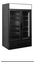 Vitrine réfrigérée professionnelle 2 portes vitrées noire positive - fsc1200h black - tefcold - Tefcold - FSC1200H BLACK Vitrine réfrigérée professionnelle 2 portes vitrées noire positive - fsc1200h black - tefcold - Tefcold - FSC1200H BLACK