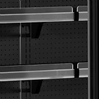 Photo 3 - Vitrine réfrigérée professionnelle noire 2 portes vitrées positive - mdca937hb - tefcold - Tefcold - MDCA937HB