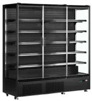 Vitrine réfrigérée noire 3 portes vitrées positive - PC1870B - Tefcold - Tefcold - PC1870B Vitrine réfrigérée noire 3 portes vitrées positive - PC1870B - Tefcold - Tefcold - PC1870B