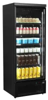 Photo 2 - Vitrine réfrigérée professionnelle 1 porte vitrée noire positive 459 l - atom maxi c1dbb - tefcold - Tefcold - Atom Maxi C1DBB